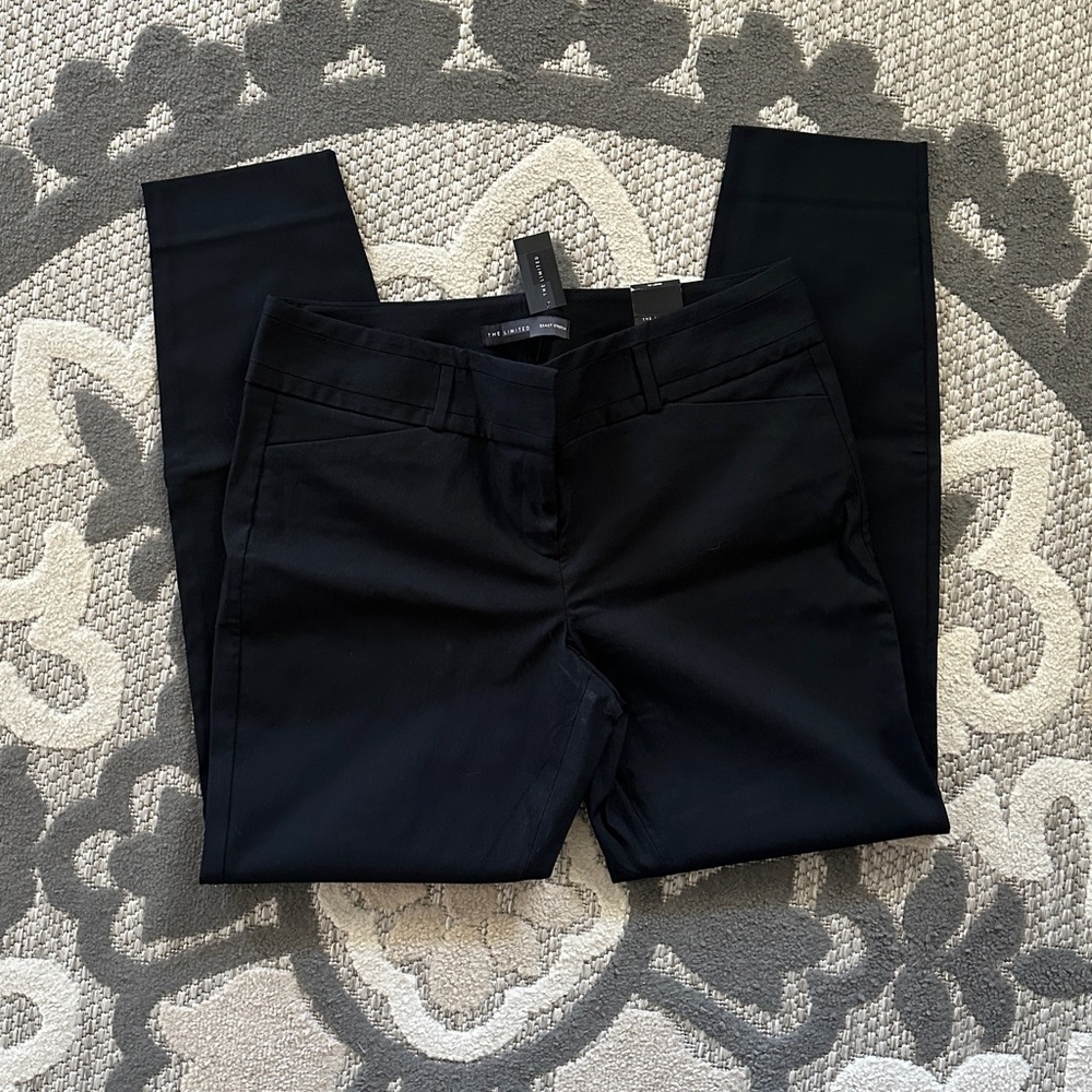 [The Limited] Black Exact Stretch Skinny Dress Pants - 12L